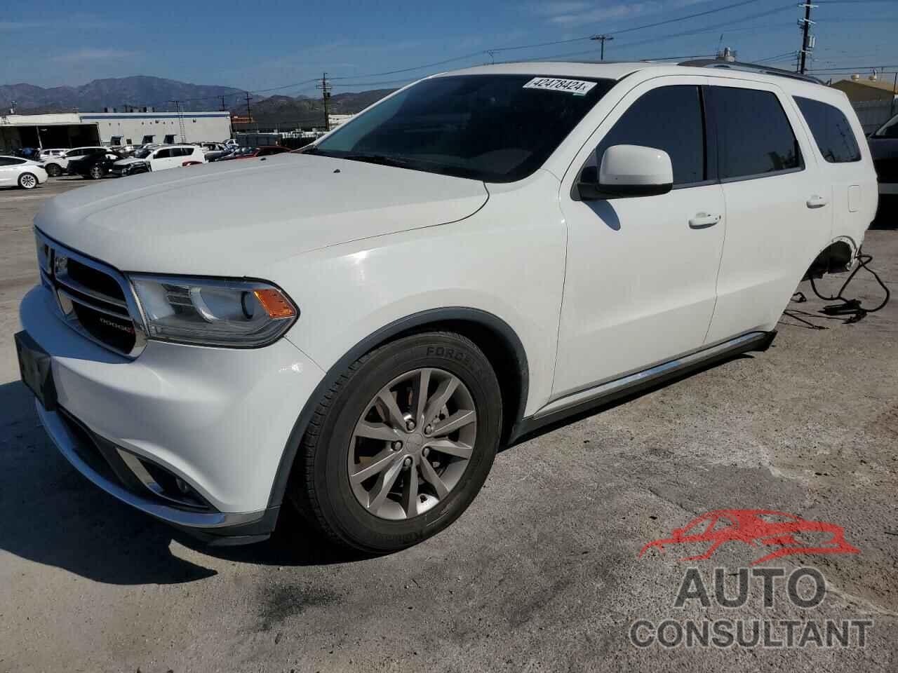 DODGE DURANGO 2017 - 1C4RDHAG1HC944776