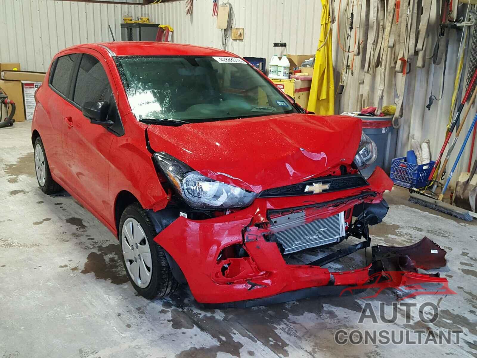 CHEVROLET SPARK 2018 - KL8CB6SA8JC452092