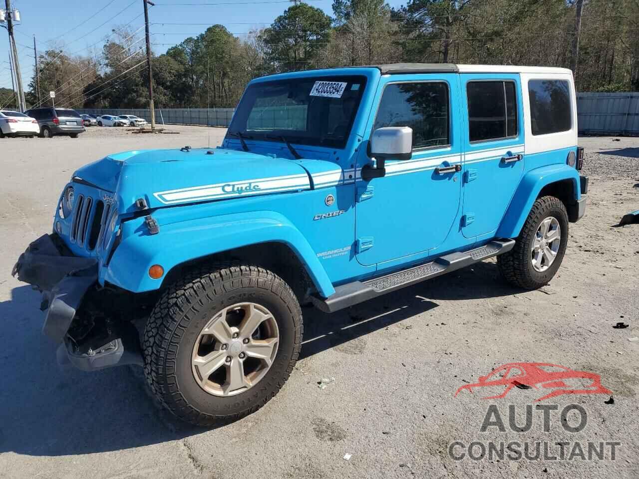 JEEP WRANGLER 2017 - 1C4BJWEG1HL640131