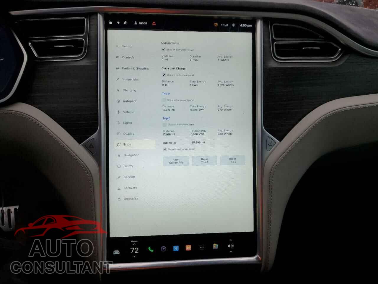 TESLA MODEL S 2016 - 5YJSA1E44GF152561