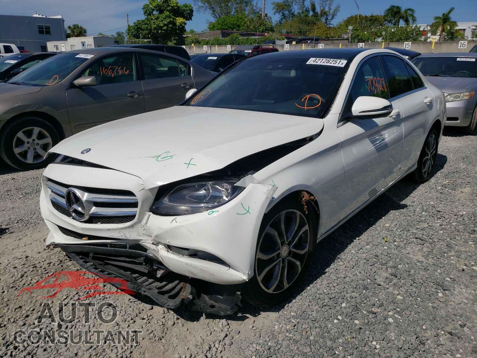 MERCEDES-BENZ C CLASS 2016 - WDDWF4JBXGR144537