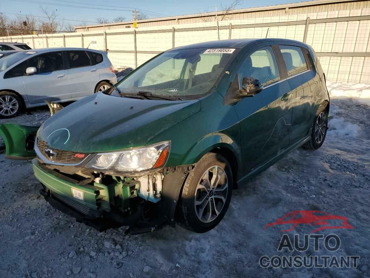 CHEVROLET SONIC 2018 - 1G1JD6SB3J4108092