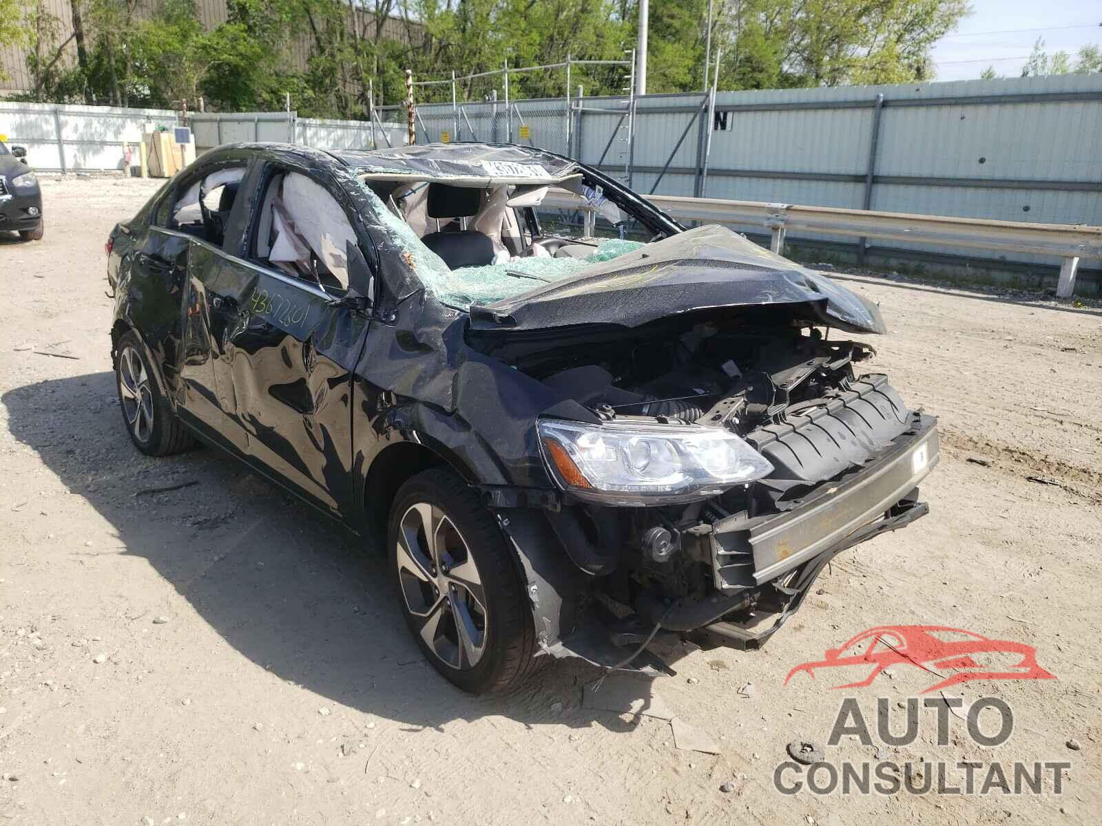 CHEVROLET SONIC 2019 - 1G1JF5SB5K4123232
