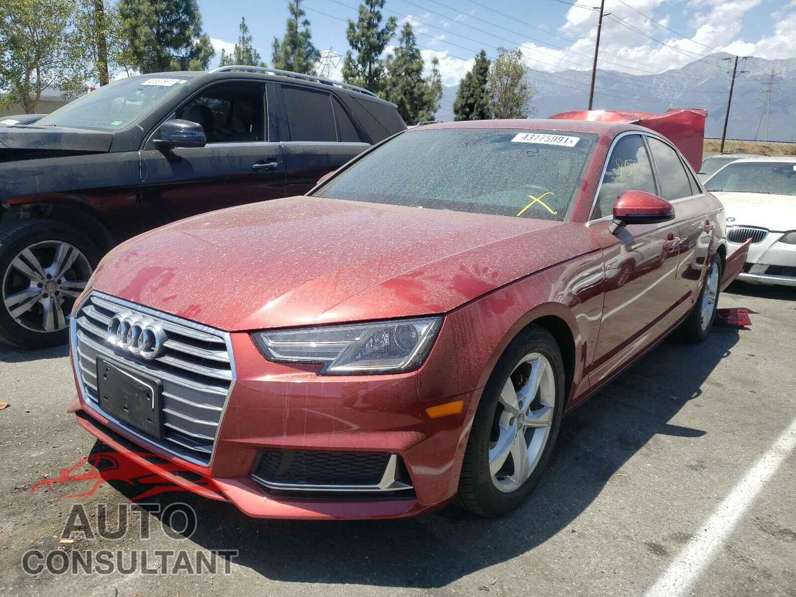 AUDI A4 2019 - WAUGMAF48KA015424
