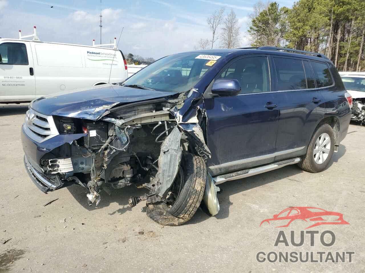 TOYOTA HIGHLANDER 2012 - 5TDZA3EH9CS022021
