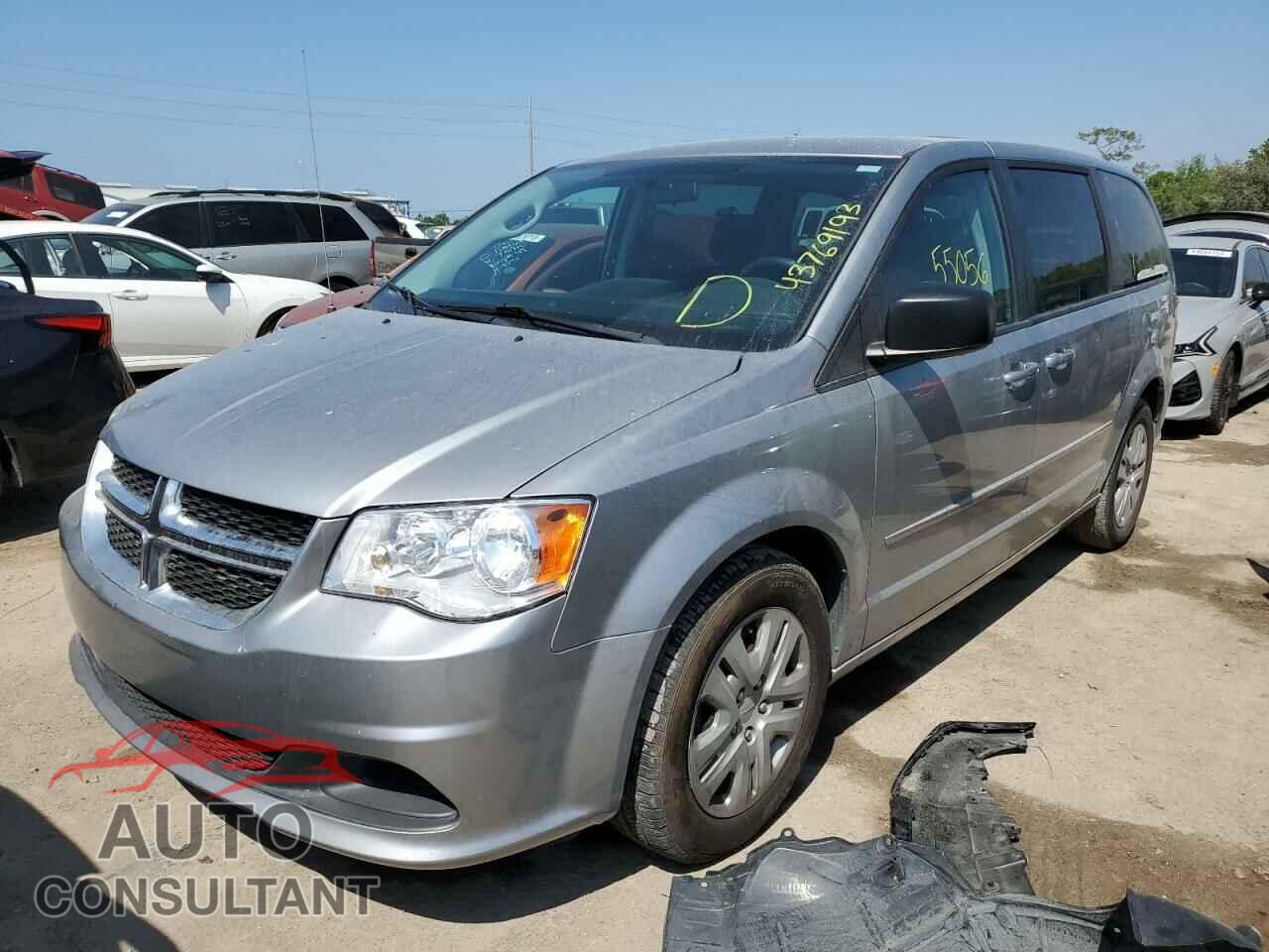 DODGE CARAVAN 2016 - 2C4RDGBG4GR146755
