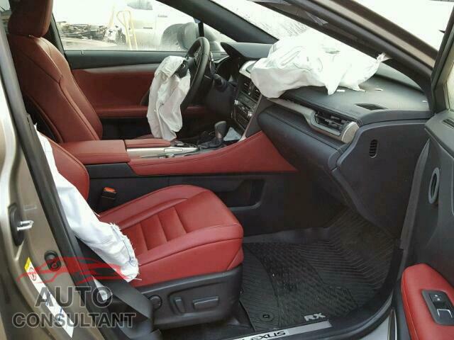 LEXUS RX 350 2017 - 2T2BZMCA2HC124942