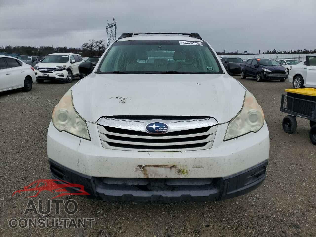 SUBARU OUTBACK 2011 - 4S4BRBAC8B3395481