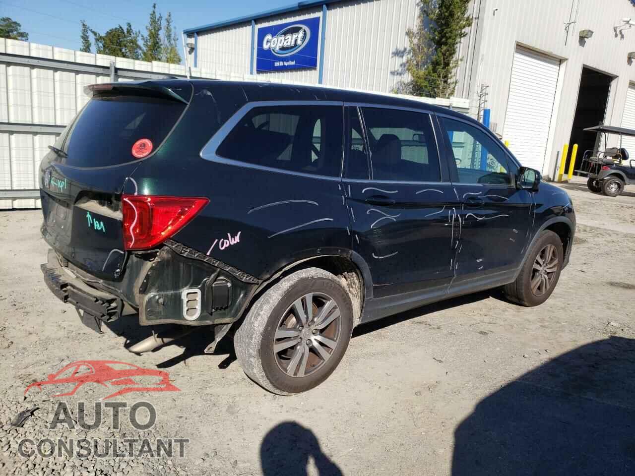 HONDA PILOT 2017 - 5FNYF5H58HB021836