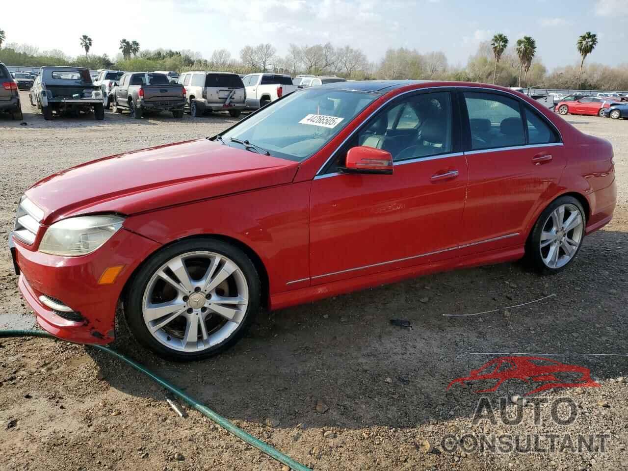 MERCEDES-BENZ C-CLASS 2010 - WDDGF5EBXAR109153