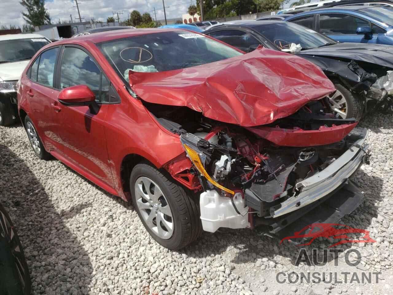 TOYOTA COROLLA 2020 - 5YFEPRAE1LP078166