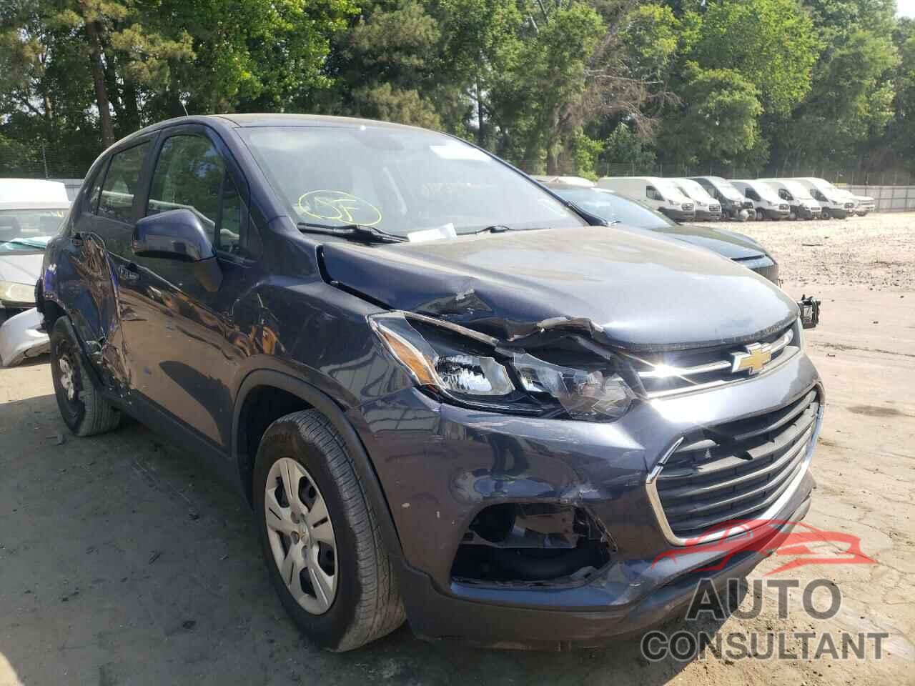 CHEVROLET TRAX 2018 - 3GNCJKSBXJL167692