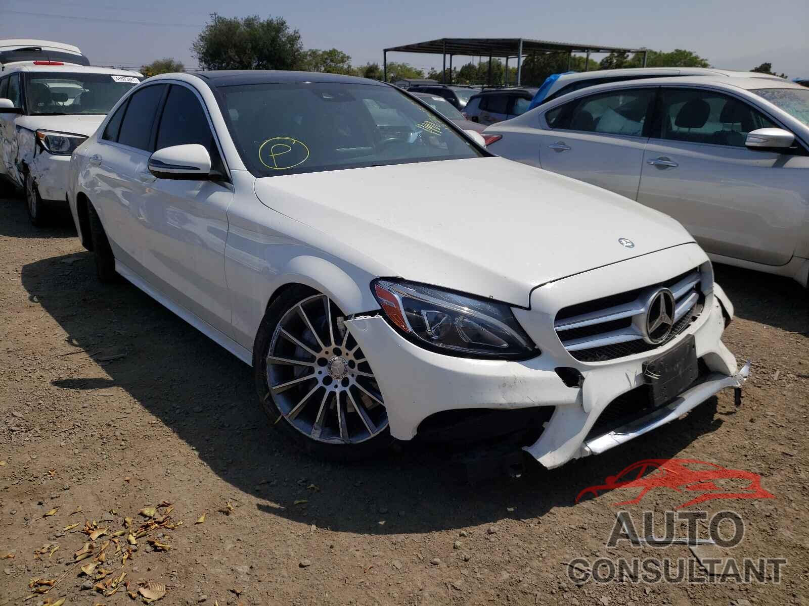 MERCEDES-BENZ C-CLASS 2017 - 55SWF4JB3HU196883