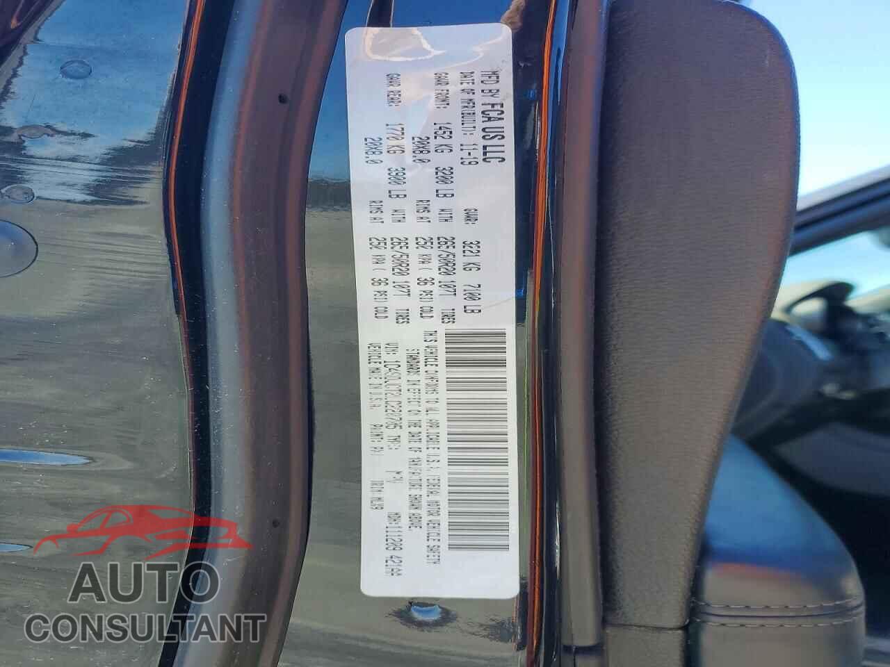 DODGE DURANGO 2020 - 1C4SDJCT2LC220705