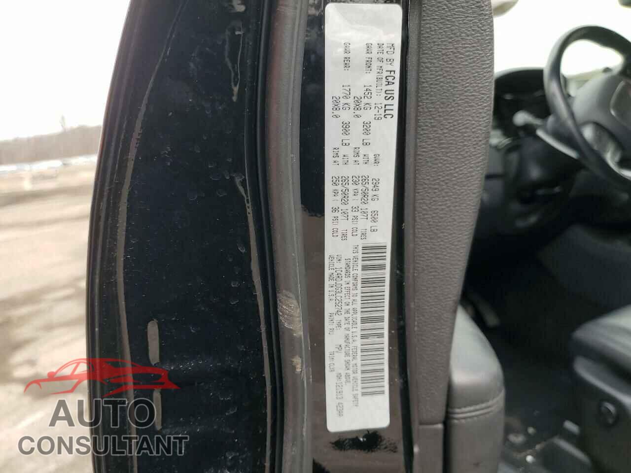 DODGE DURANGO 2020 - 1C4RDJDG3LC252742
