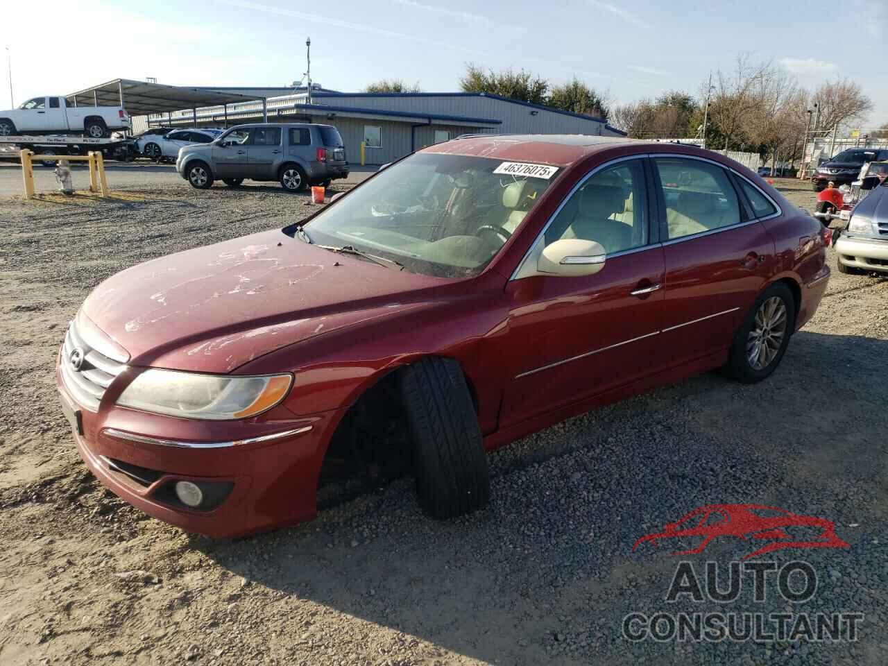 HYUNDAI AZERA 2011 - KMHFC4DF0BA530002