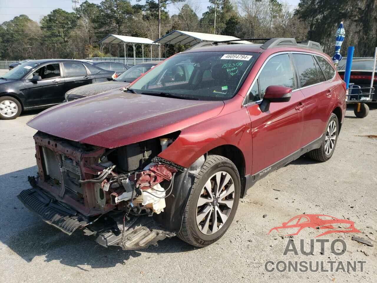 SUBARU OUTBACK 2017 - 4S4BSANC7H3234136