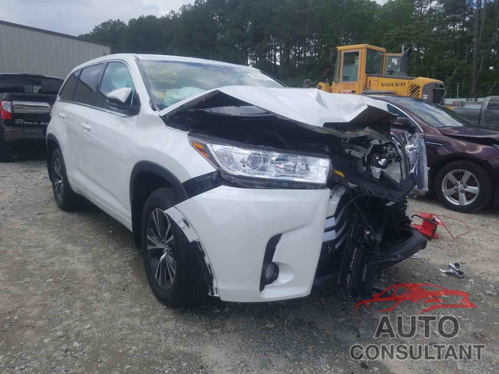 TOYOTA HIGHLANDER 2018 - 5TDBZRFH4JS892445
