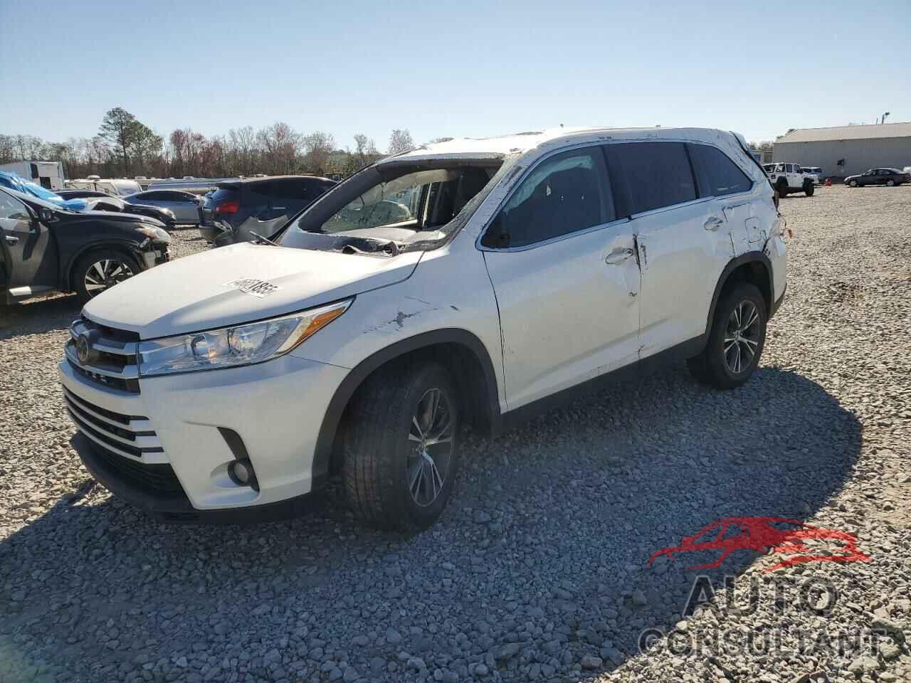 TOYOTA HIGHLANDER 2019 - 5TDZZRFH8KS292981