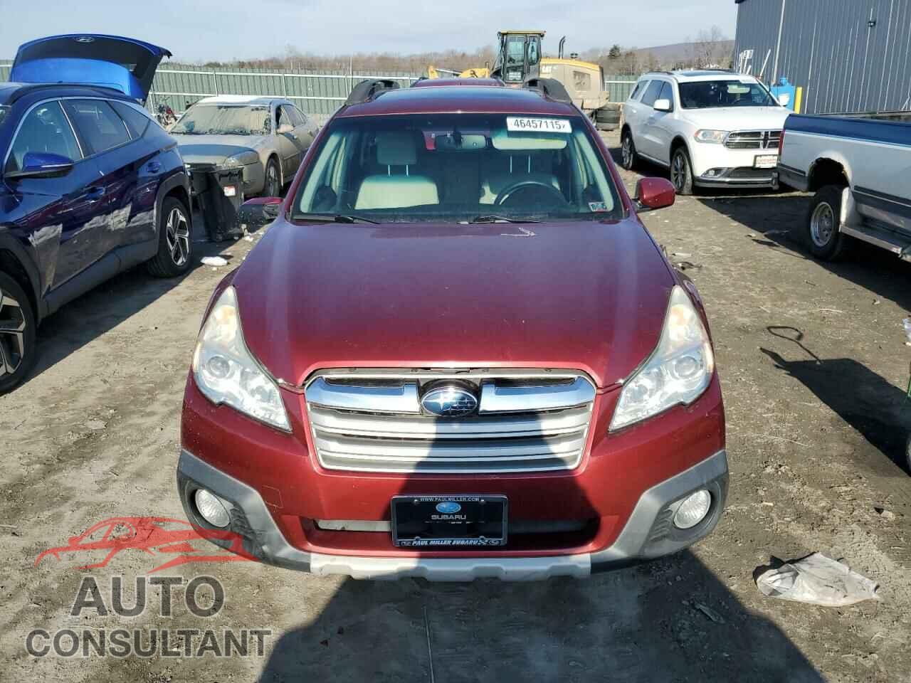 SUBARU OUTBACK 2014 - 4S4BRBLC8E3300483