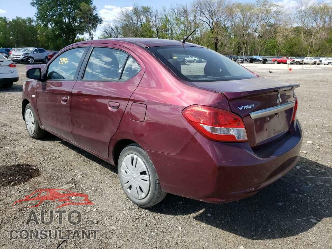 MITSUBISHI MIRAGE 2017 - ML32F3FJ0HHF05886