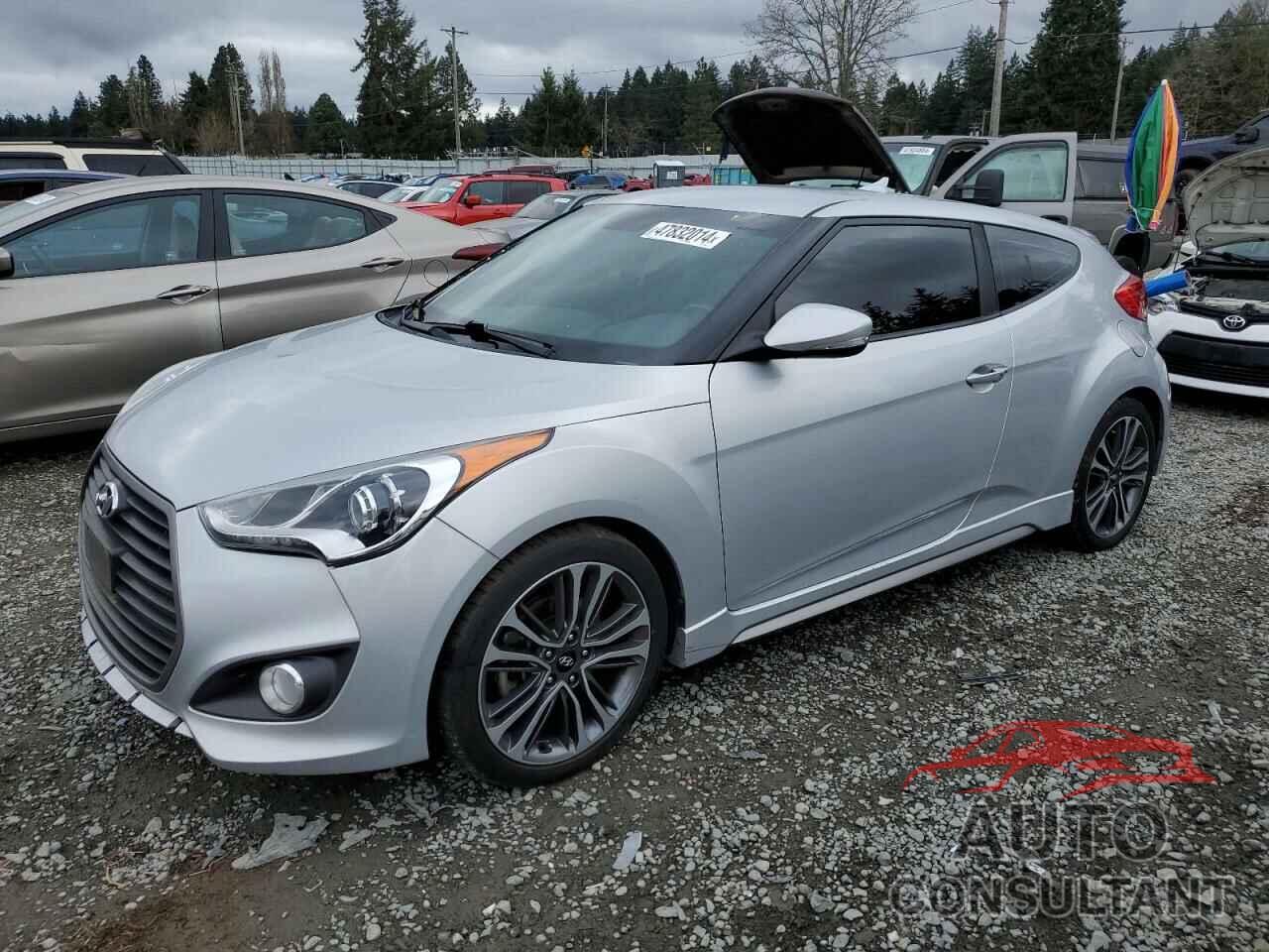 HYUNDAI VELOSTER 2017 - KMHTC6AE2HU313665