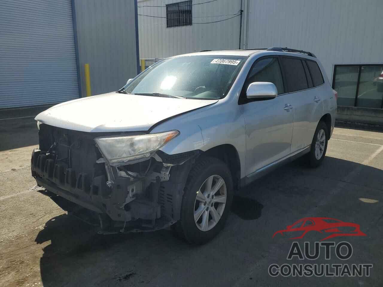 TOYOTA HIGHLANDER 2013 - 5TDZK3EH5DS116444