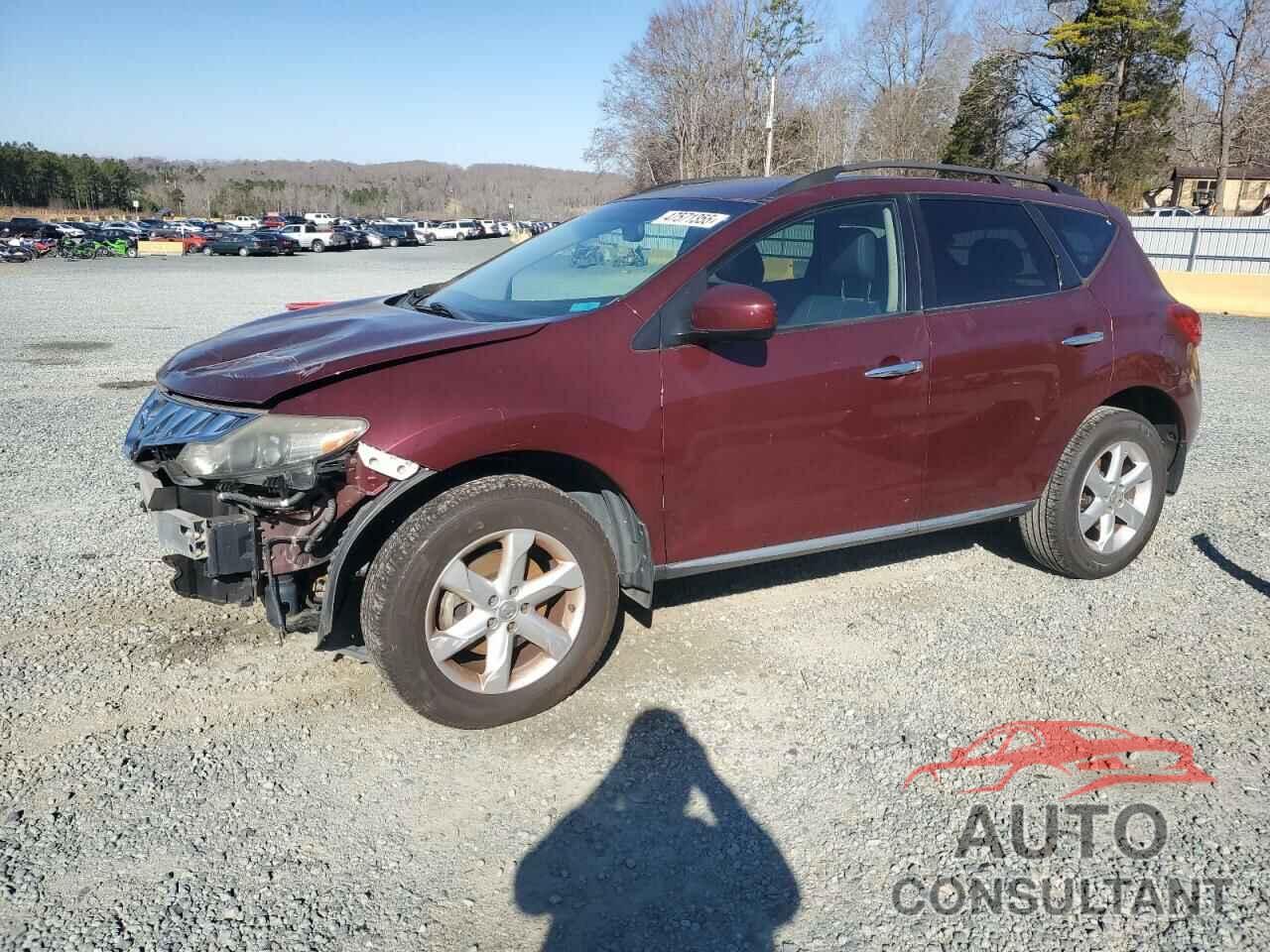 NISSAN MURANO 2009 - JN8AZ18WX9W154058