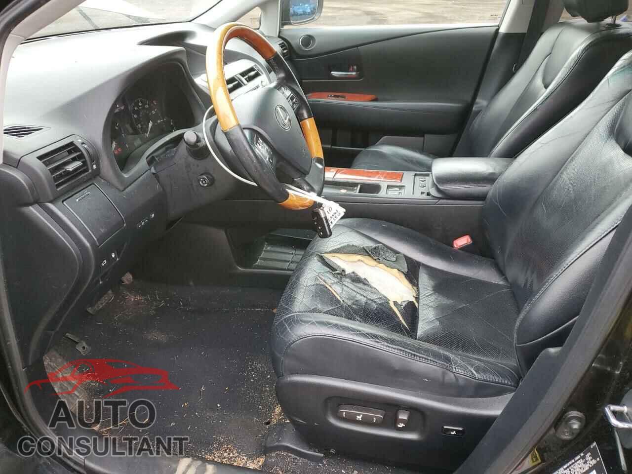 LEXUS RX350 2010 - 2T2BK1BA6AC020058