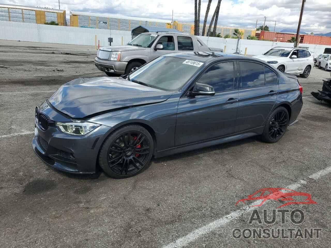 BMW 3 SERIES 2017 - WBA8B3G38HNU36539