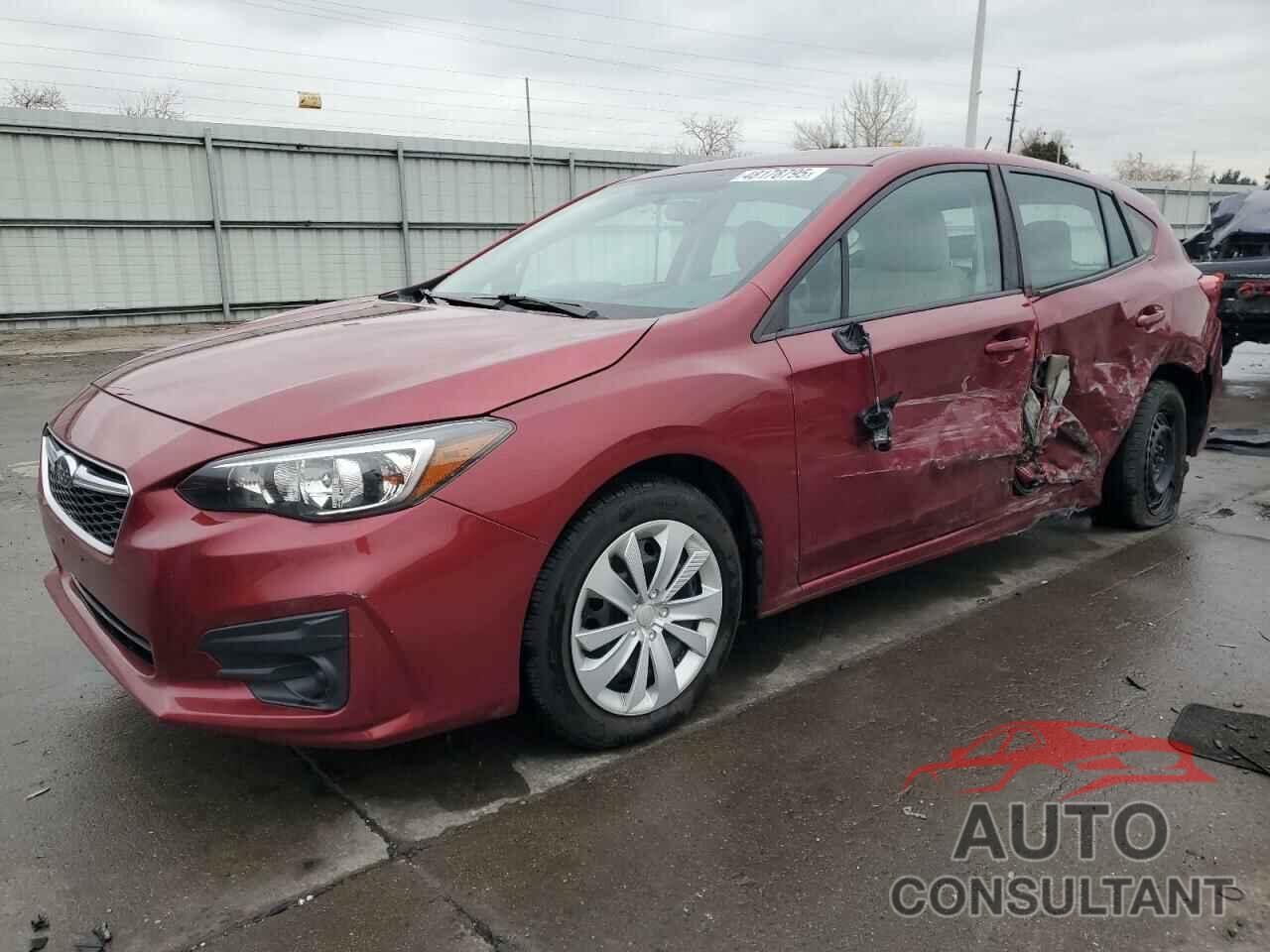 SUBARU IMPREZA 2019 - 4S3GTAA64K3721034