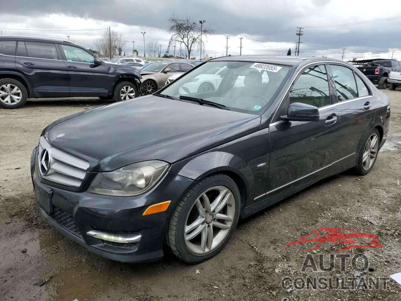 MERCEDES-BENZ C-CLASS 2012 - WDDGF4HB8CA617466
