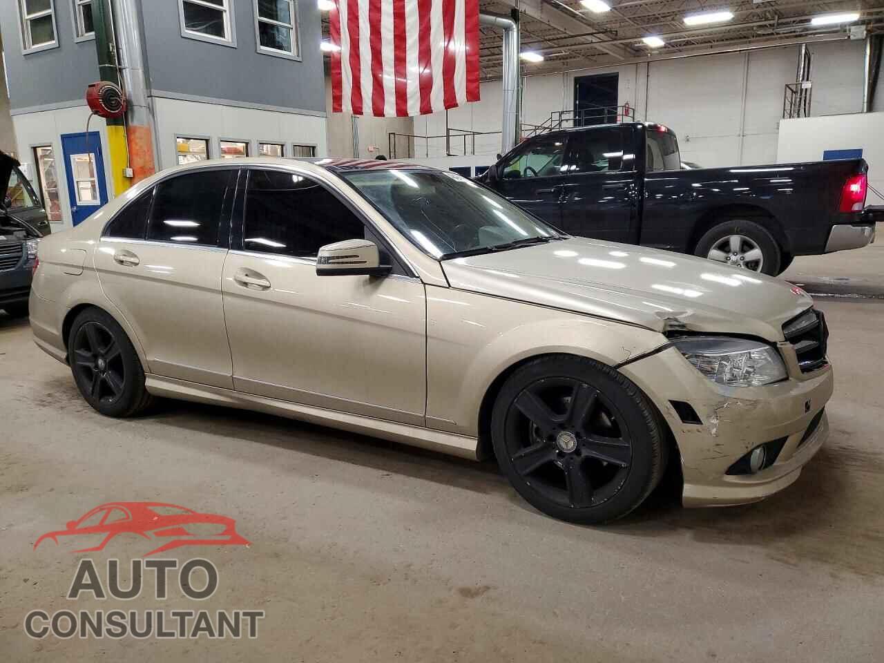 MERCEDES-BENZ C-CLASS 2010 - WDDGF8BB6AF476431