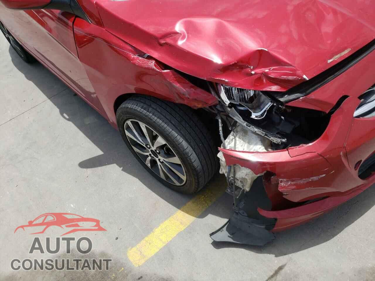 HYUNDAI ACCENT 2017 - KMHCT4AE3HU347375