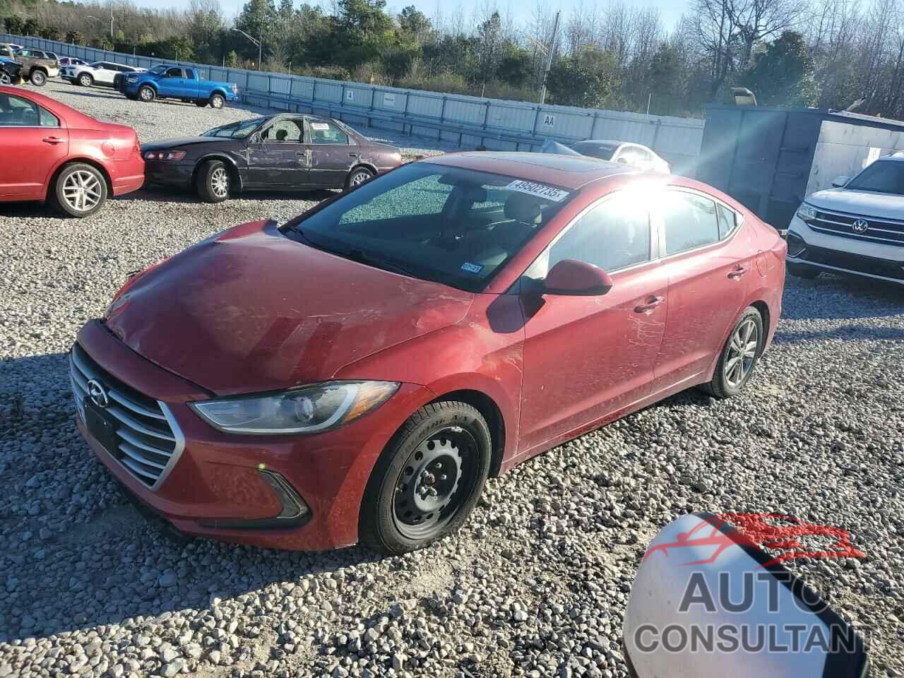 HYUNDAI ELANTRA 2017 - KMHD84LF5HU261822
