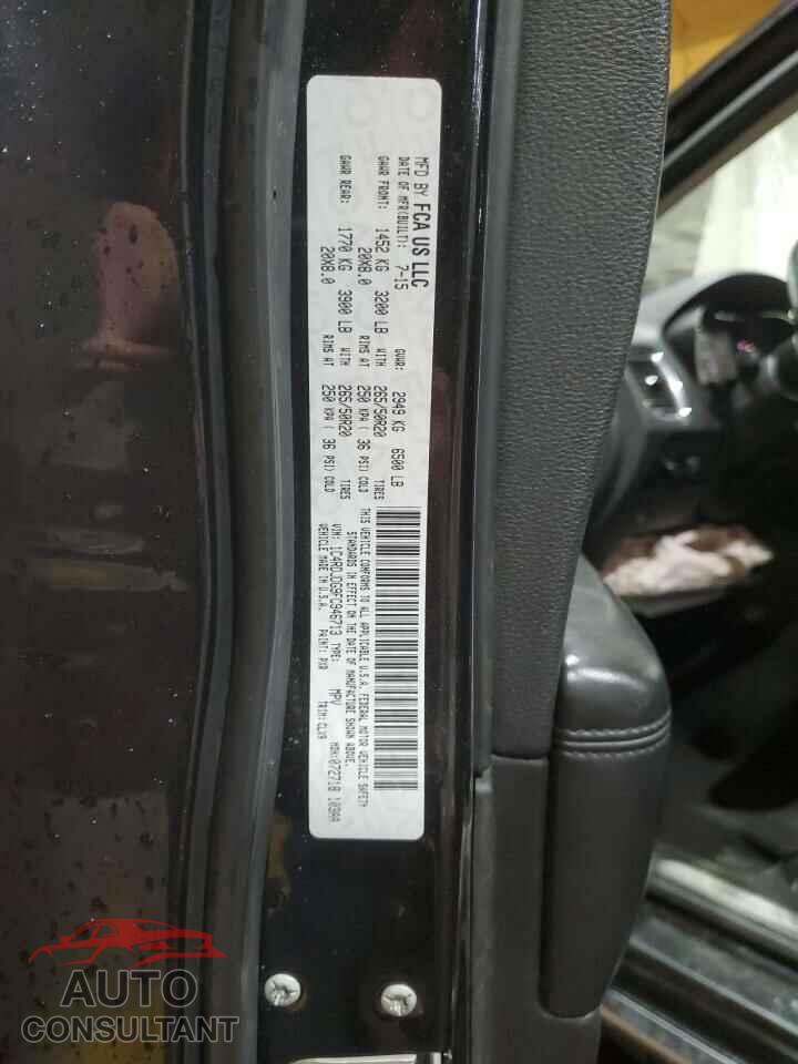 DODGE DURANGO 2015 - 1C4RDJDG9FC946713