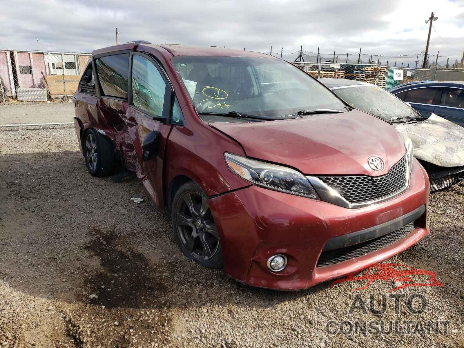 TOYOTA SIENNA 2017 - 5TDXZ3DC8HS790232