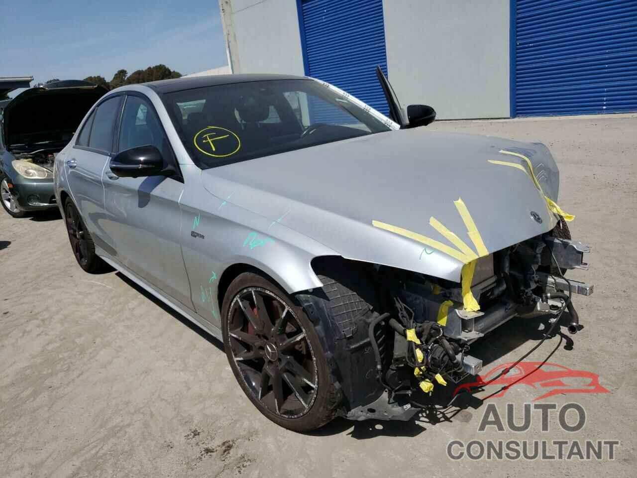 MERCEDES-BENZ C-CLASS 2018 - 55SWF6EBXJU253091