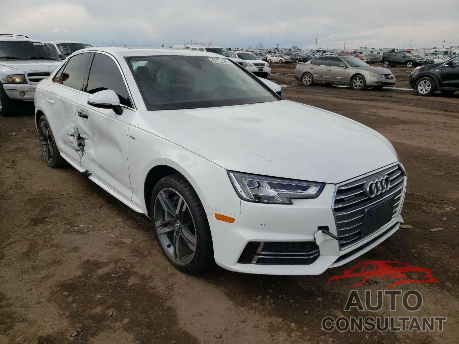 AUDI A4 2017 - WAUENAF45HN001275