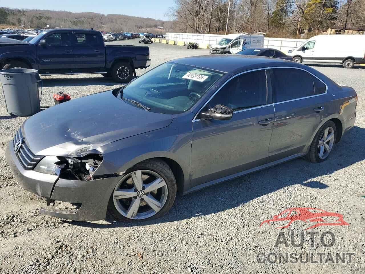 VOLKSWAGEN PASSAT 2013 - 1VWBH7A34DC048749