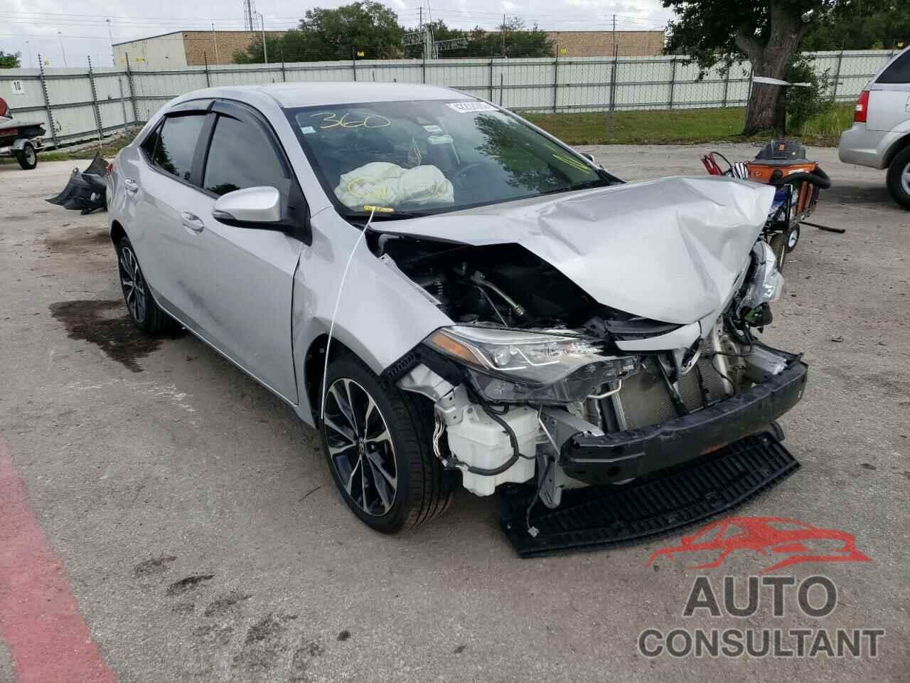 TOYOTA COROLLA 2018 - 2T1BURHE0JC105484
