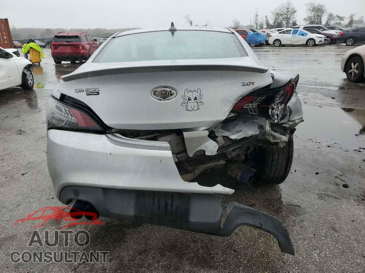 HYUNDAI GENESIS 2012 - KMHHT6KD2CU074526