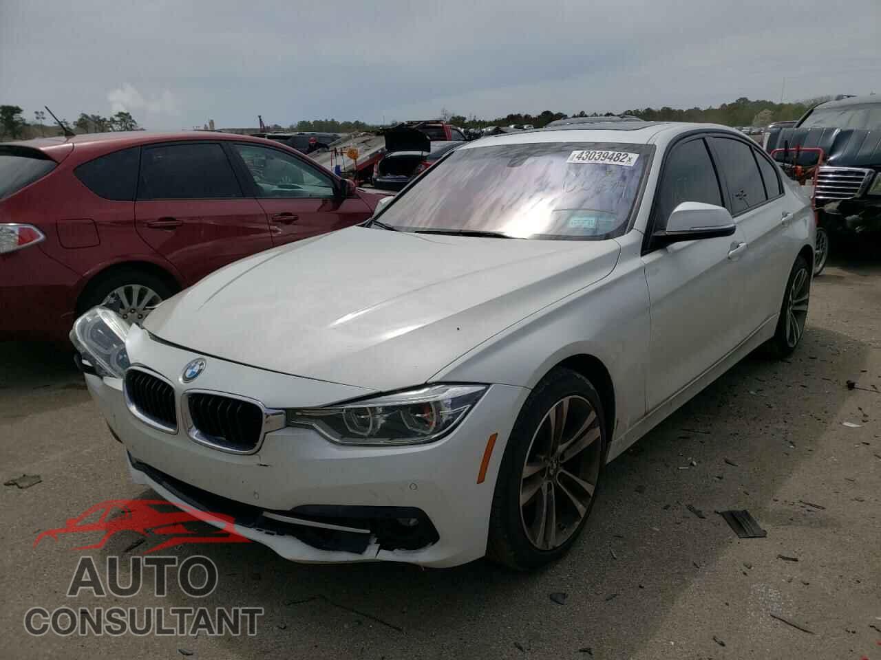 BMW 3 SERIES 2016 - WBA8E3G58GNU01894