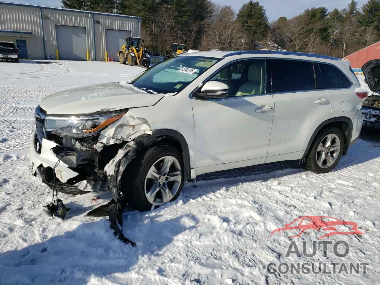 TOYOTA HIGHLANDER 2015 - 5TDDKRFH2FS192508