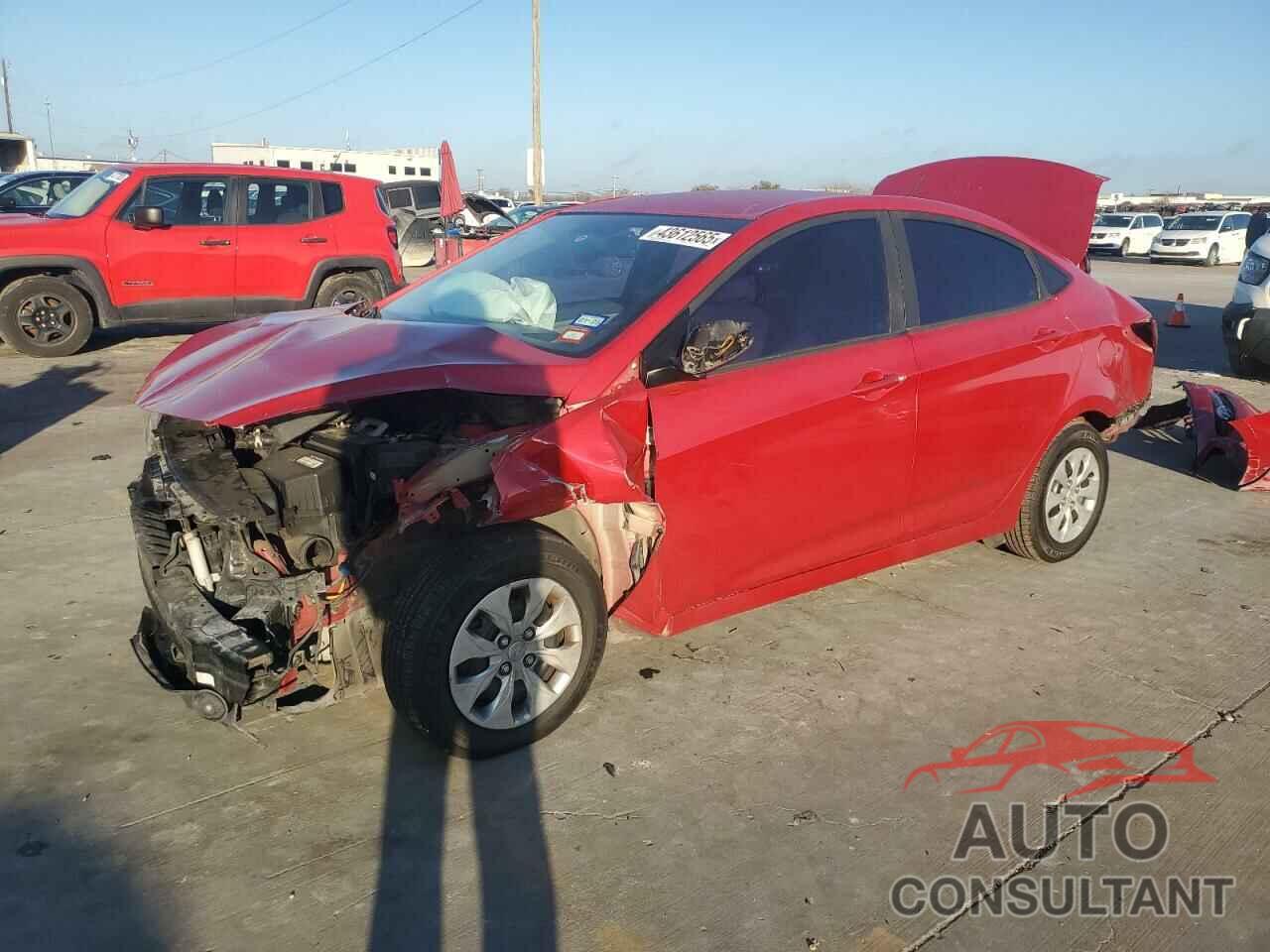 HYUNDAI ACCENT 2016 - KMHCT4AEXGU095350