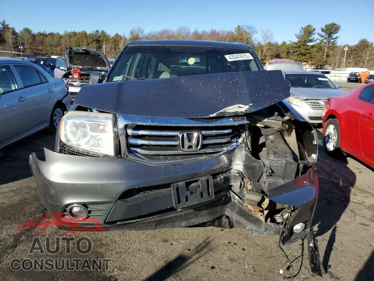 HONDA PILOT 2012 - 5FNYF4H71CB072275
