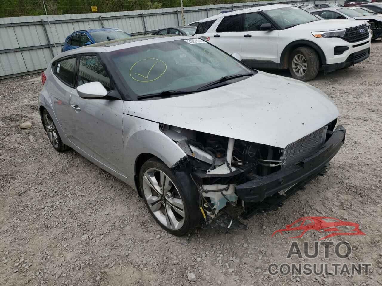 HYUNDAI VELOSTER 2017 - KMHTC6AD0HU317625