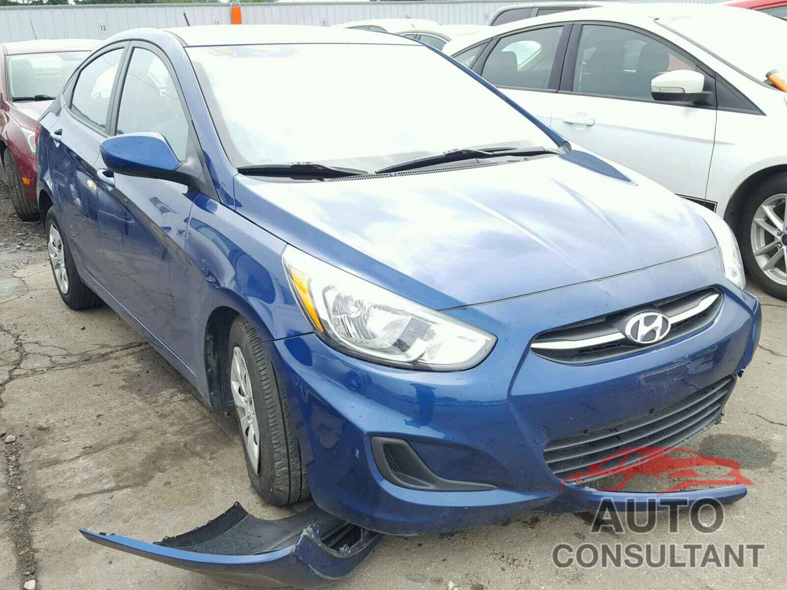 HYUNDAI ACCENT 2016 - KMHCT4AE8GU991436