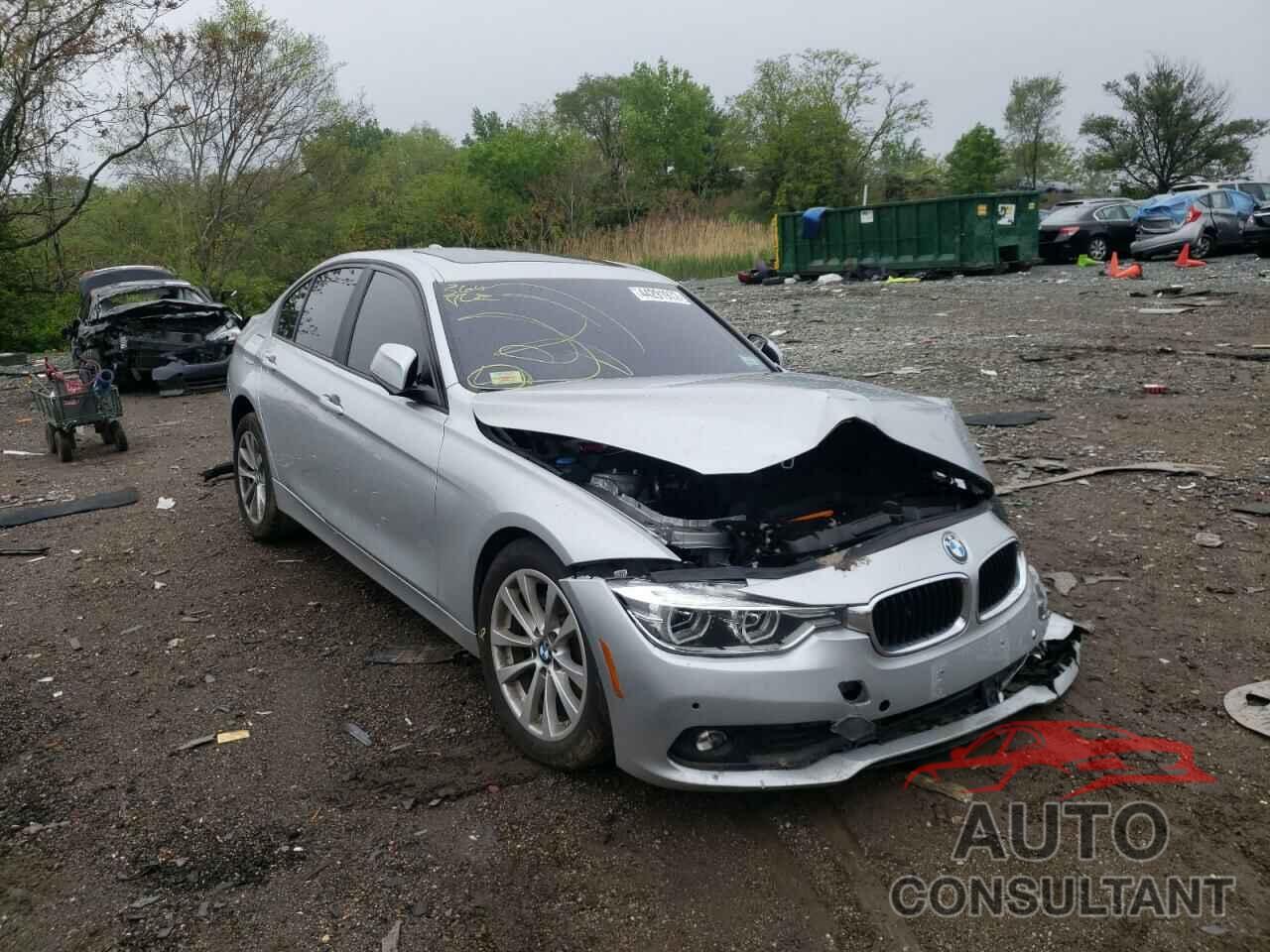 BMW 3 SERIES 2018 - WBA8E5G54JNV02112
