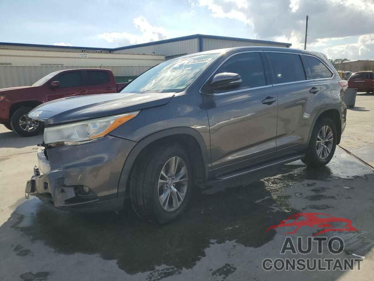TOYOTA HIGHLANDER 2014 - 5TDBKRFH2ES013907